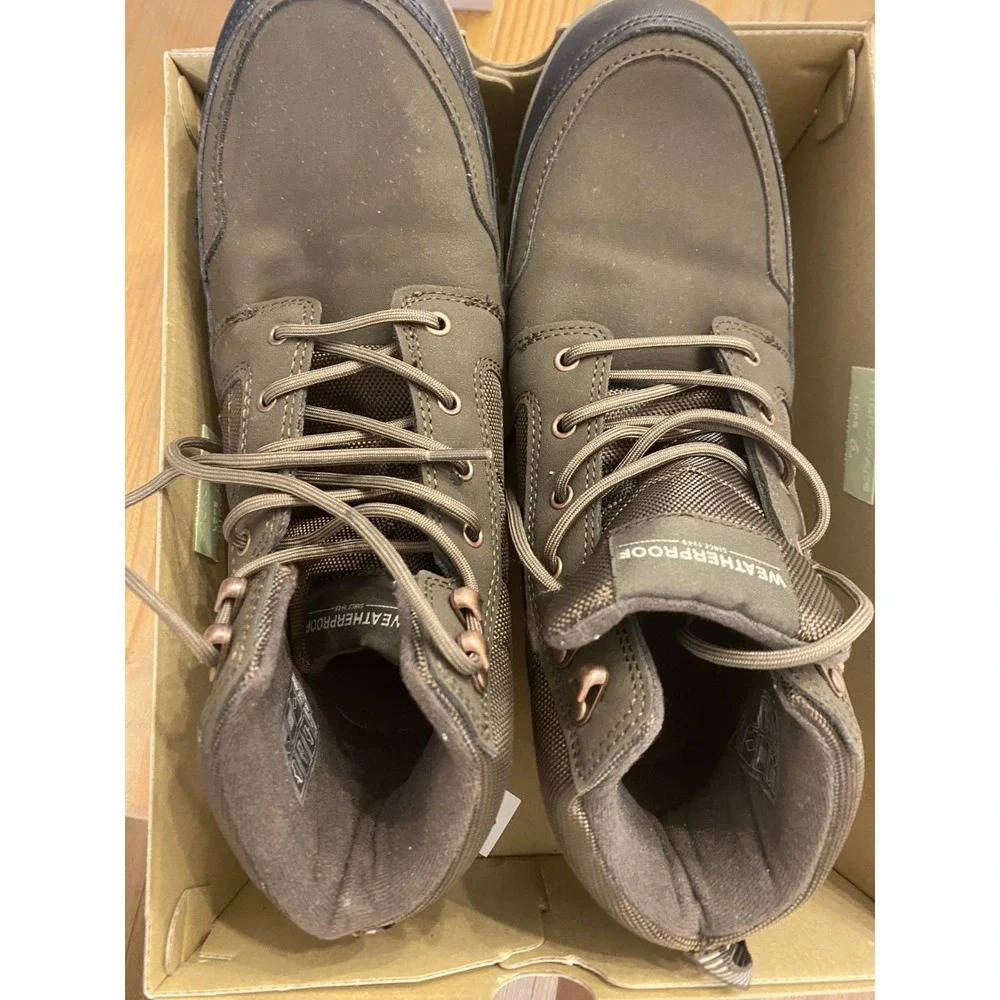 Weatherproof Jenkins Boot Men's Size 12 Brown Memory‎ Foam